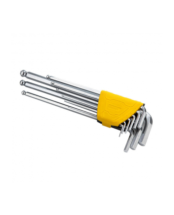 Deli Tools Zestaw Kluczy Imbusowych Edl3090, 1.5-10Mm (Srebrny) 27110