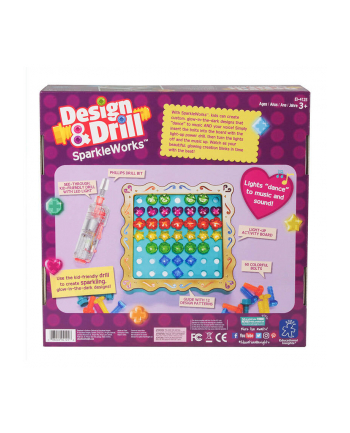 Learning Resources Zabawka Wiertarko Wkrętarka Z Zestawem Konstrukcyjnym Ei-4125 Błyszczący nr 2