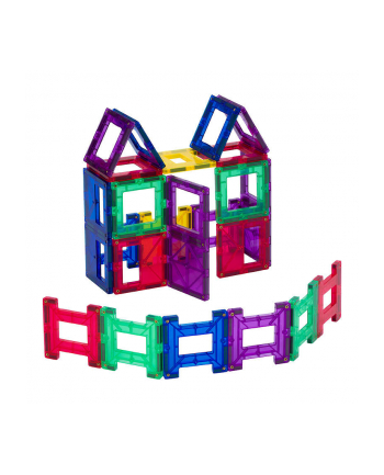 Playmags Klocki Magnetyczne 3D 161 Zestaw 48El. nr 1