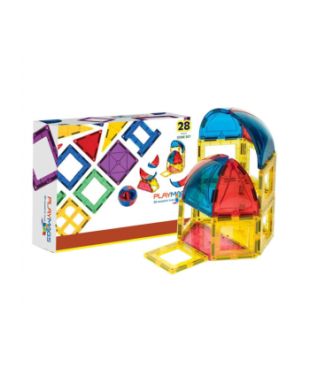 Playmags Klocki Magnetyczne 3D Kopuła 164 Zestaw 28El. nr 1