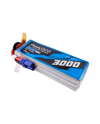 Gens Ace Gtech 3000Mah 22.2V 60C 6S1P Lipo Z Konektorem Ec5 Plug (65557)