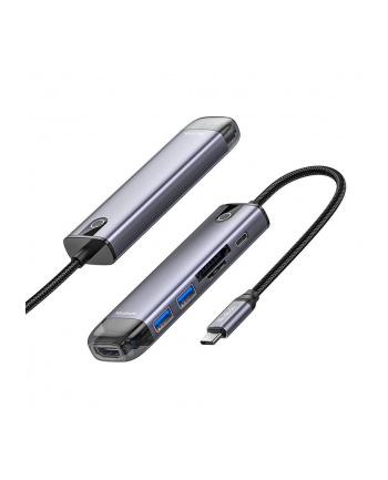 Mcdodo Hub 6w1 Usb-c RJ-45 Vga Hdmi 4K Macbook M1 (682100031A) nr 2