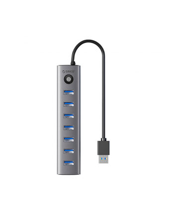 Orico Adapter Hub CL7U USB-C do 7x USB 3.0 (szary)