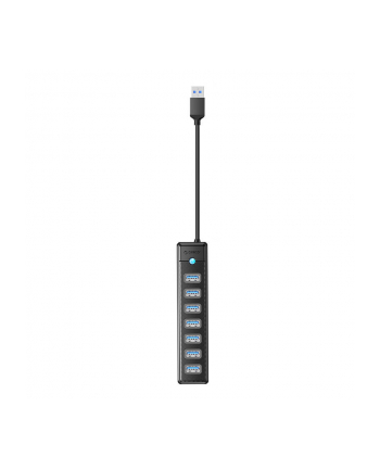Orico Adapter Hub PW7U USB do 7x USB 3.0 (czarny)