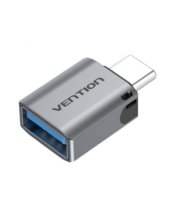 ADAPTER VENTION USB-C [M] TO USB 3.0 [F] OTG GRAY ALUMINUM nr 1
