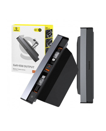 Baseus Hub T-Space USB-C do Lightning dla Tesla Czarny (B0005130011101) nr 2
