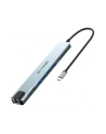 Blitzwolf Stacja dokująca BW-TH5 10w1 USB-C (srebrny) (67536) - nr 3