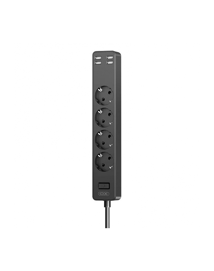Listwa zasilająca XO WL10 4USB 1.8m (czarny) główny