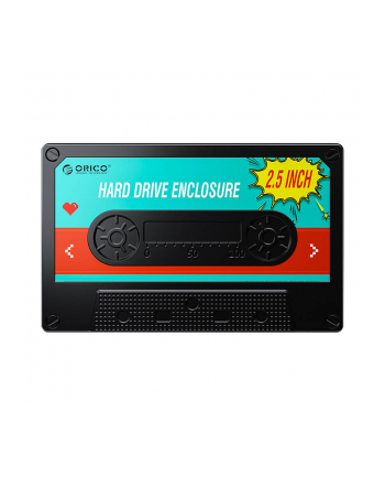 Orico 2580 HDD/SSD 2,5'', 5Gbps, USB-A do USB Micro-B Czarna (2580U3V1BKEPIP)