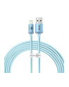 Baseus Crystal Shine Kabel Usb Lightning Do Apple Iphone Ipad Airpods 2M 2.4A - nr 1