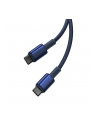 Baseus Kabel 100W 5A 2M Usb C Tungsten Glod Niebieski - nr 5