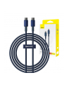 Baseus Kabel 100W 5A 2M Usb C Tungsten Glod Niebieski - nr 8