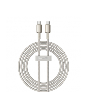 Baseus Kabel 100W 5A 2M Usb C Tungsten Glod Złoty