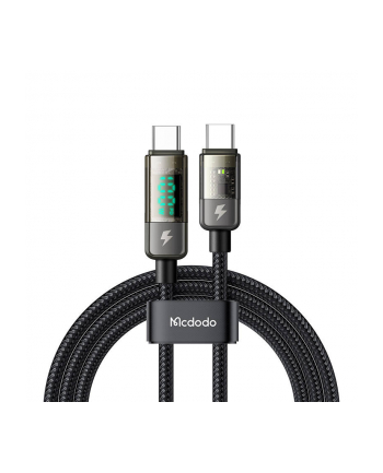 Mcdodo Kabel Usb-C Do Ca-3611, Auto Power Off, Pd 100W, 1.8M (Czarny) ]]