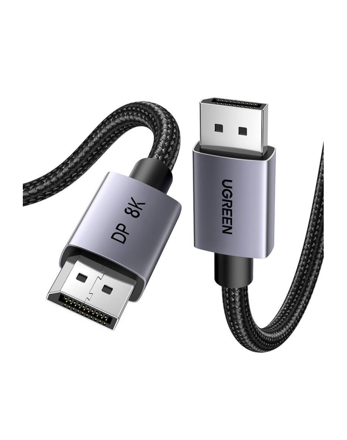 Ugreen Kabel przewód DisplayPort 1.4 1m - czarny główny
