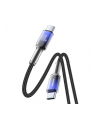 Joyroom Kabel do ładowania / transmisji danych Crystal-Clear Series USB-C do USB-C, 60W PD, 1.2m, czarny - nr 2