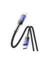 Joyroom Kabel do ładowania / transmisji danych Crystal-Clear Series USB-C do Lightning, 30W PD, 1.2m, czarny - nr 2