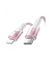 Joyroom Kabel do ładowania / transmisji danych Crystal-Clear Series USB-C do Lightning, 30W PD, 1.2m, biały - nr 1