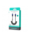 Joyroom Kabel Spiralny S A43 Crystal Clear Series 30W Usb C Lightning 1 5M Czarny - nr 2