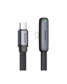Mcdodo Kabel Kątowy Usb C Lightning Płaski 36W Do Iphone 12 13 14 Czarny 1M - nr 2
