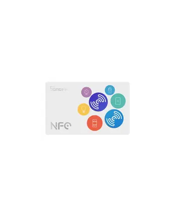 SONOFF NFC Tag Card, NFC NFC NTAG215-540 bajtów pamięć kompatybilna ze wszystkimi smartfonami obsługującymi technologię NFC nr 1