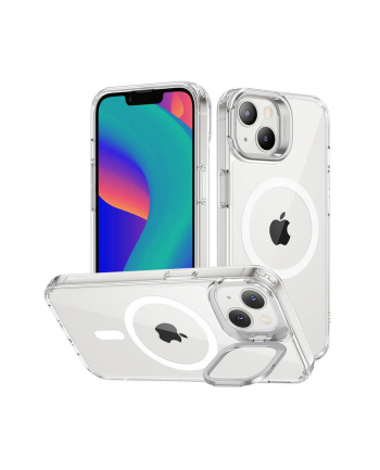 Esr Classic Kickstand Case With Halolock For Iphone 14 Plus Transparent