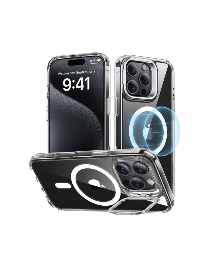 Esr Classic Hybrid Halolock With Stash Stand Mobile Phone Case główny