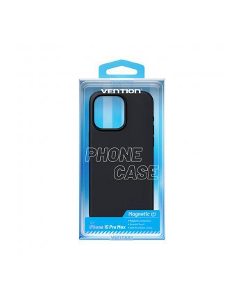 Vention Etui Silikonowe Kufb0 40 Do Iphone 15 Pro Max Czarny