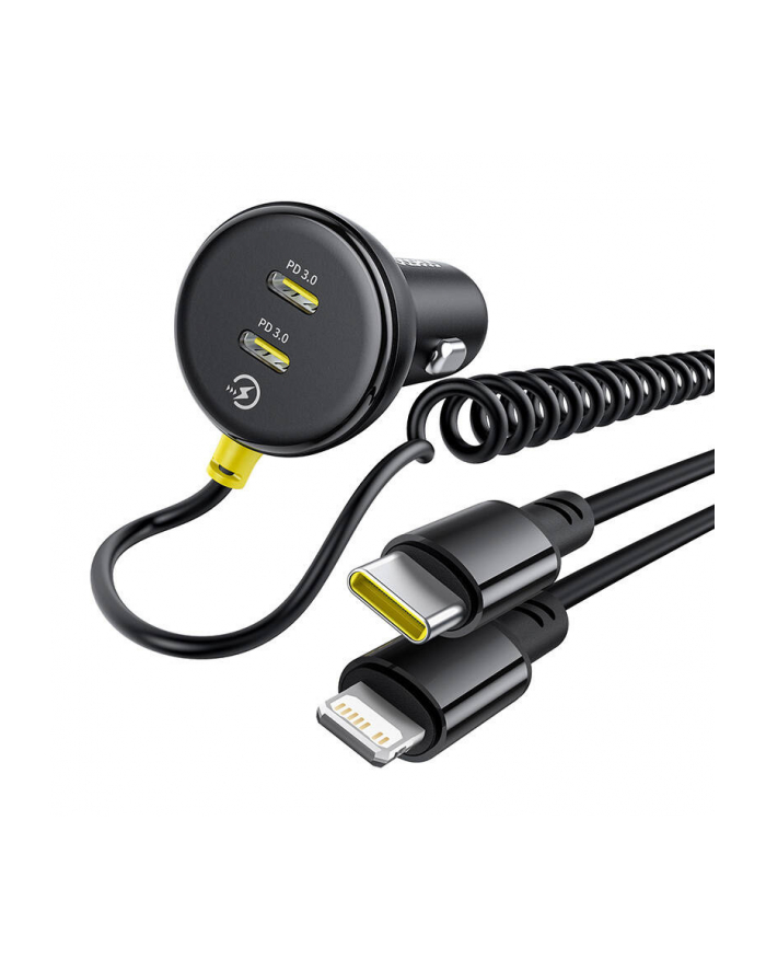 Baseus 60W Usb-C I Kabel Lightning Czarna główny