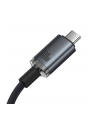 Kabel USB-C do USB-C Baseus Crystal Shine 100W, 1,5m 20Gb (czarny) - nr 2