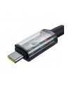 Kabel USB-C do USB-C Baseus Crystal Shine 100W, 1,5m 20Gb (czarny) - nr 5