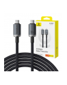 Kabel USB-C do USB-C Baseus Crystal Shine 100W, 1,5m 20Gb (czarny) - nr 9