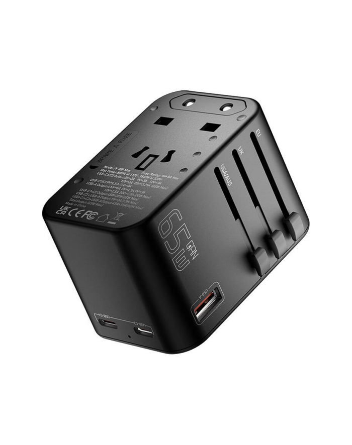 Essage ECT65-LT01-Z, 65W Czarna główny