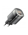 Essager Szybka Ładowarka Zasilacz 2Xusb 33W Qc3 0 Pd3 Pps Gan Wyświetlacz - nr 1