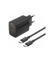 Foneng Ładowarka Eu66 Usb-C Usb-A 20W Qc3.0 Pps Fcp Led Czarna - nr 1