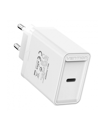 ŁADOWARKA VENTION 1-PORT USB-C WALL CHARGER 30W EU-PLUG WHT nr 1
