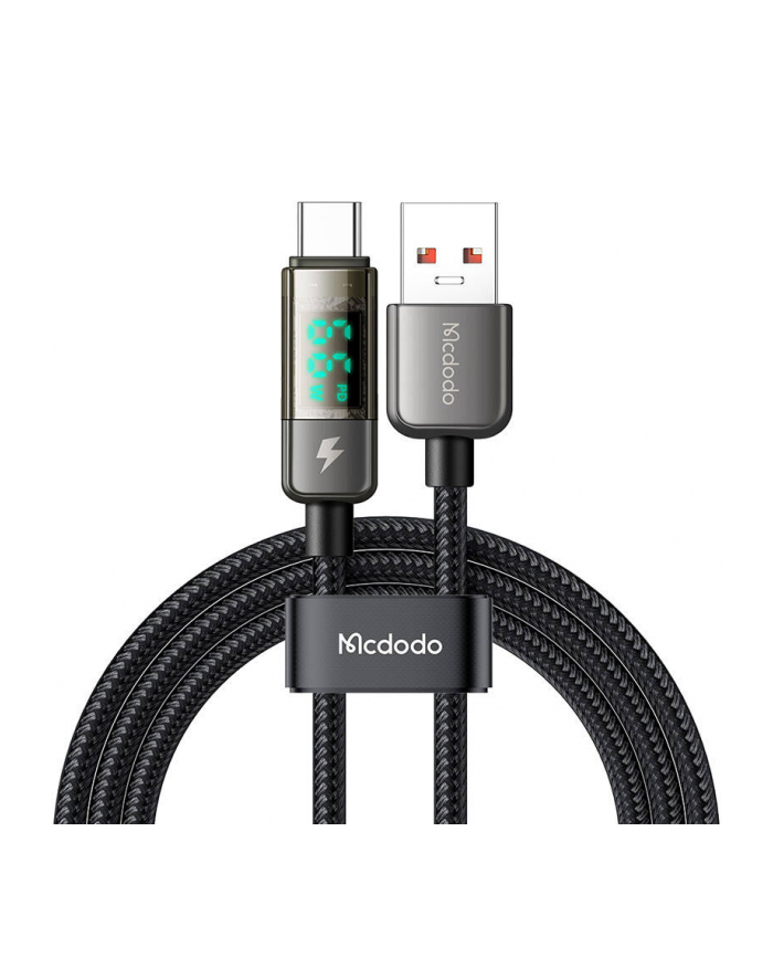 Mcdodo Kabel Usb-A Do Usb-C Ca-3630, Auto Power Off, Pd 100W, 1.2M Czarny (66774) główny