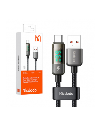 Mcdodo Kabel Usb-A Do Usb-C Ca-3630, Auto Power Off, Pd 100W, 1.2M Czarny (66774) nr 2