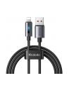 Mcdodo Kabel Ca-5660 Usb-A Do Lightning Z Pulsującym Światłem 1,2M Czarny (66819) - nr 1