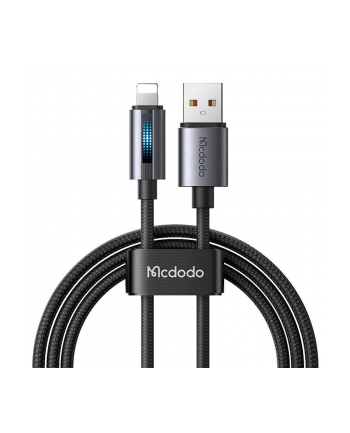 Mcdodo Kabel Ca-5660 Usb-A Do Lightning Z Pulsującym Światłem 1,2M Czarny (66819) nr 2