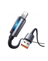 Mcdodo Kabel Ca-5660 Usb-A Do Lightning Z Pulsującym Światłem 1,2M Czarny (66819) - nr 4
