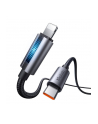 Mcdodo Kabel Ca-5710 Usb-C Do Lightning Z Pulsującym Światłem 36W 1,2M Czarny (66820) - nr 3