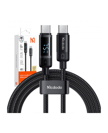 Mcdodo Kabel Danych Ca-5780 Usb-C Do Usb-C 60W 1.2M Czarny (70351) nr 1