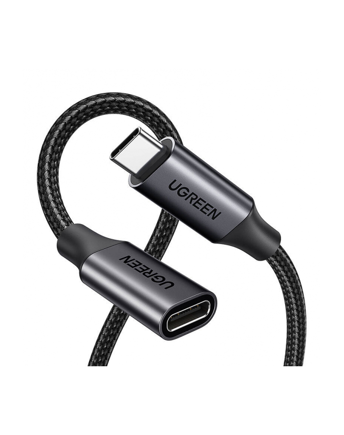 Ugreen Przedłużacz Usb 3.2 Us372 Męski Usb-C Do Żeński Usb-C Gen 2 0,5M Czarny (71145) główny