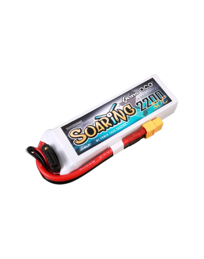 Gens Ace G Tech Soaring 2200Mah 11.1V 30C 3S1P Lipo Battery główny