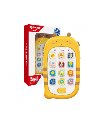 Huanger Zabawkowy Telefon Smartfon Z Funkcją Nagrywania He0536 Interaktywny nr 1