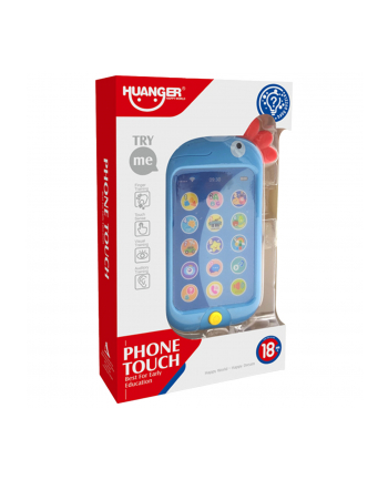 Huanger Zabawkowy Telefon Smartfon He8035 Interaktywny Edukacyjny nr 1