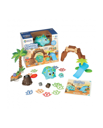 Learning Resources Zestaw Robot Do Nauki Kodowania Rumble & Bumble Ler 3082 Dinozaur