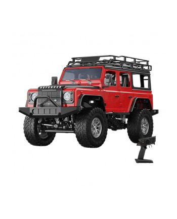 Samochód zdalnie sterowany RC na pilota 1:14 Double Eagle czerwony Land Rover Defender E339-003