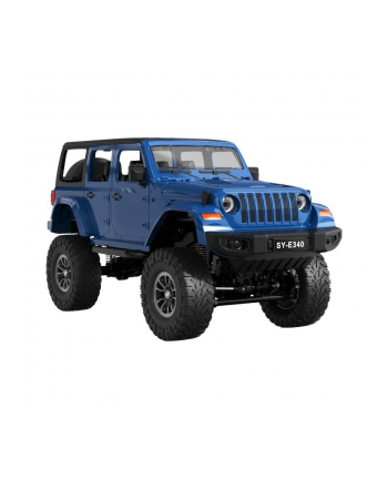 Samochód zdalnie sterowany RC na pilota 1:14 Double Eagle niebieski Jeep Crawler Pro E340-003 nr 2